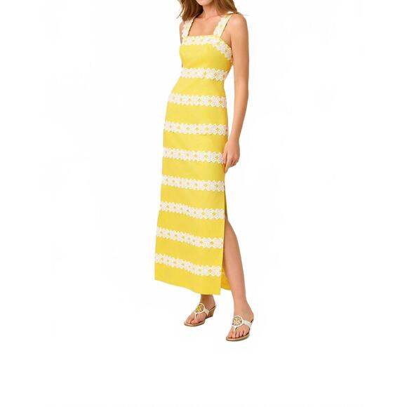 LILLY PULITZER Dresses & Skirts - NEW LILLY PULITZER davis maxi dress in estella yellow
